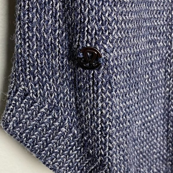 Lululemon Cabi Yoga Sweater Inkwell/Heathered Medium Grey - Picture 7 of 9